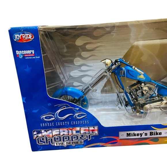 Mikey’s Bike American Chopper TV Orange County Chopper Motorcycle Die Cast 1:10 - Picture 2 of 13